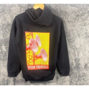 Band x BTS Big Hit Official Speak Yourself Full Zip Tour Hoodie Small Black